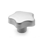 Stainless Steel-Star knobs (GN 5334)
