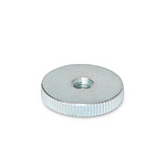 Flat knurled nuts (GN 467)