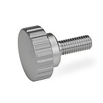 Stainless Steel-Knurled screws (GN 535)