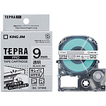 TEPRA PRO 테이프 깨끗하게 벗겨지는 라벨 투명 / 검은문자