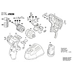충전 드라이버드릴 부품 (GSR 10.8 V-EC HX)