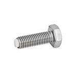 Stainless Steel-Hexagon head screws (GN 933.5)