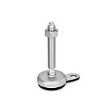 Stainless Steel-levelling feet (GN 33)