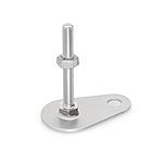 Stainless Steel-levelling feet (GN 43)