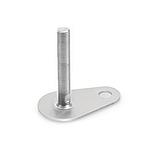 Stainless Steel-levelling feet (GN 43)