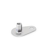 Stainless Steel-levelling feet (GN 43)