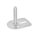 Stainless Steel-levelling feet (GN 43)