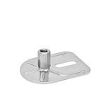 Stainless Steel-levelling feet (GN 43)