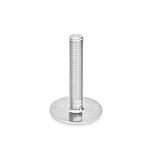Stainless Steel-Levelling feet (GN 44)
