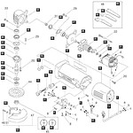 4인치 디스크 그라인더 부품 (DG-100B)