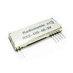 EMC 호환 데이터 수신기 모듈 (RX2-418-40-3V)