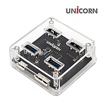 4포트 USB 허브 (RH-T40L)