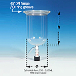 배출 밸브형 진공 압력반응 베셀 (Cylindrical-form)