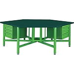 육각 작업대 (HUT-3D)