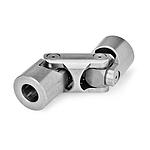 Universal joints with friction bearing (DIN 808)