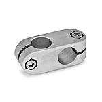Two-way connector clamps (GN 131)