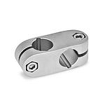 Stainless Steel Two-way connector clamps (GN 131)