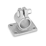 Stainless Steel Flanged connector clamps (GN 146.5)
