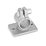 Stainless Steel Flanged connector clamps (GN 146.6)