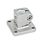 Stainless Steel Base plate linear actuator connectors (GN 162.1)