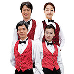 무등판 서빙조끼
