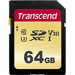 SDXC CLASS10 UHS-I U3 V30 500S (64GB)