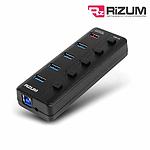USB3.0 5포트 유전원허브(H10)