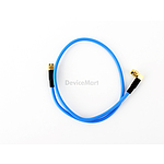 SMA right angle Plug to SMA Plug RG403 블루 케이블(SZH-RA031)