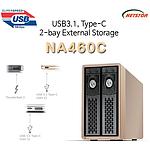2베이 USB 3.1 외장스토리지 (NA460C)
