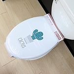 대형 O형 선인장 소프트 변기커버