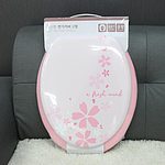 중형 U형 체리블로썸 소프트 변기커버