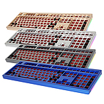 알루미늄 RGB 키보드 DIY 세트