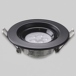 MR16 LED램프 (5W, 안정기내장형, 주광색, 블랙 바디)