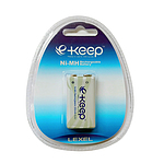 LEXEL e-keep 9V충전지 250mAh 9V1알 카드타입