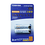 임펄스 충전지 1.2V2550mAh AA2알 카드타입