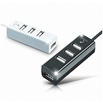 4포트 USB 2.0 허브 (PUH-K204)