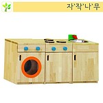 영아용 자작나무 소꿉놀이 3종 세트