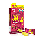 하트 라벨 츄잉정