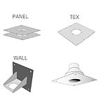 BRACKET ø80 PANEL