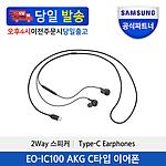 유선 C타입 AKG 이어폰 (EO-IC100B/커널형)