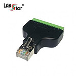 RJ45 to FTP 터미널 젠더 (LS-RJ45FTP-9P)