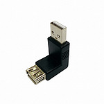 USB M/F 꺾임 젠더 (90도/LS-USBG-AMAFL)