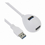 USB3.0 A-A M/F 스탠드 연장 케이블