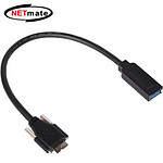 USB 3.0 A to Micro B Lock 산업용 OTG 케이블 (NM-OTG30S)