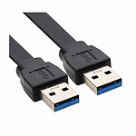 USB 3.0 A (M) to A (M) 플랫 케이블 (NMC-UA3F)