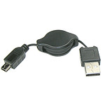 USB 2.0 A to Mini 5핀 자동감김 케이블 (C3416)