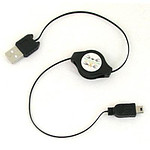 USB A to Mini 5핀 자동감김 케이블 (C2454)