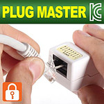 CAT.6 UTP 8P8C I형 보안 Lock 커플러 (NMC-PM06L)