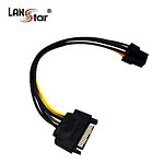 SATA to VGA 전원 케이블 (LS-SATAVGA6P-0.2M)