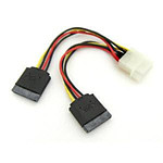 SATA IDE to SATA 2구 확장용 전원 케이블 (P9386)